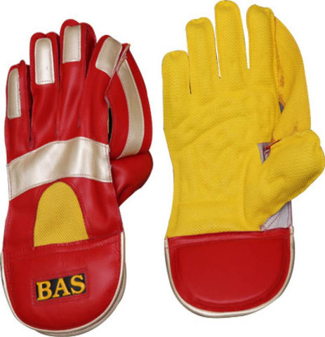 Gold wicket keeping Gloves by BAS